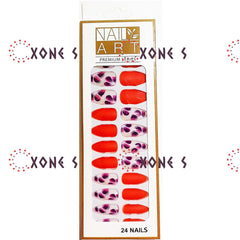 Reddish Orange - Purple